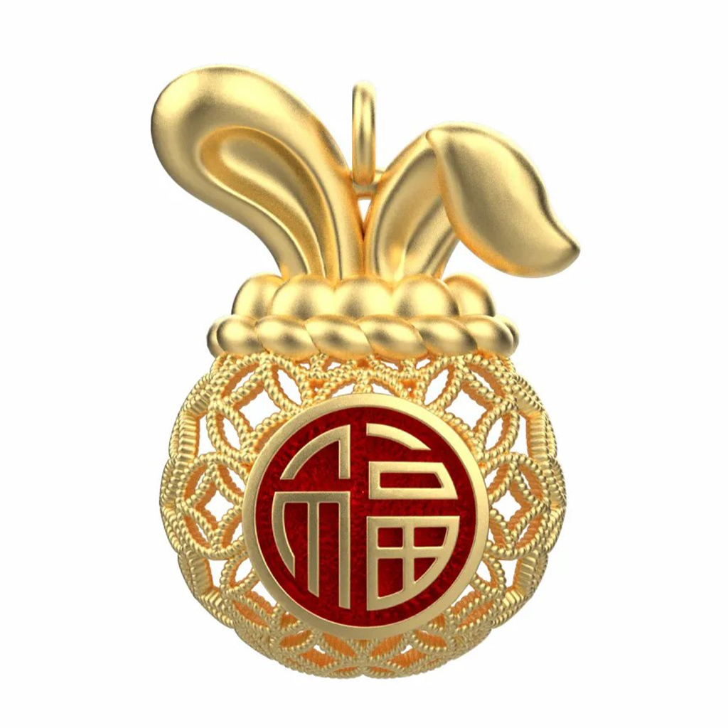 玉兔赐福